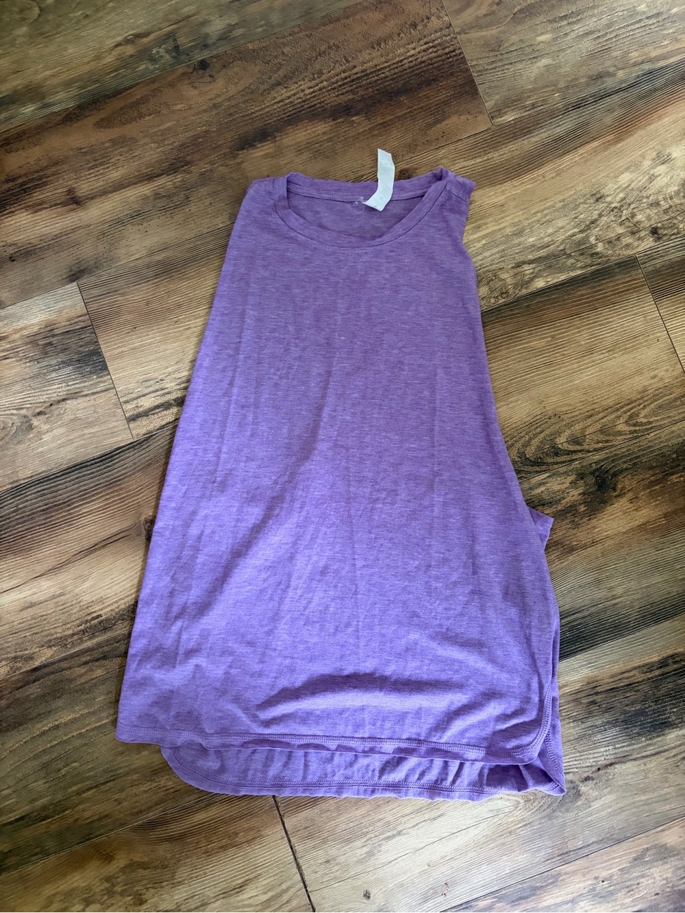 Women’s Purple Muscle Tank Top - Lightweight Sleeveless Tee